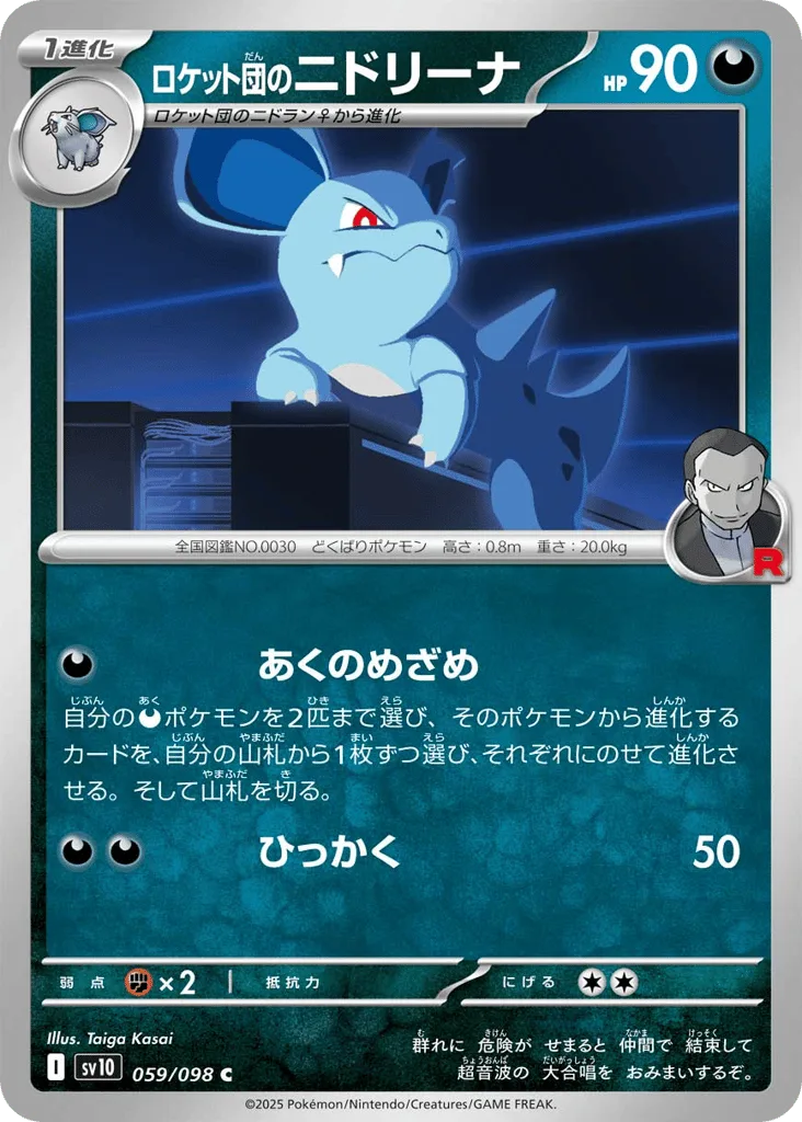 Team Rocket's Nidorina