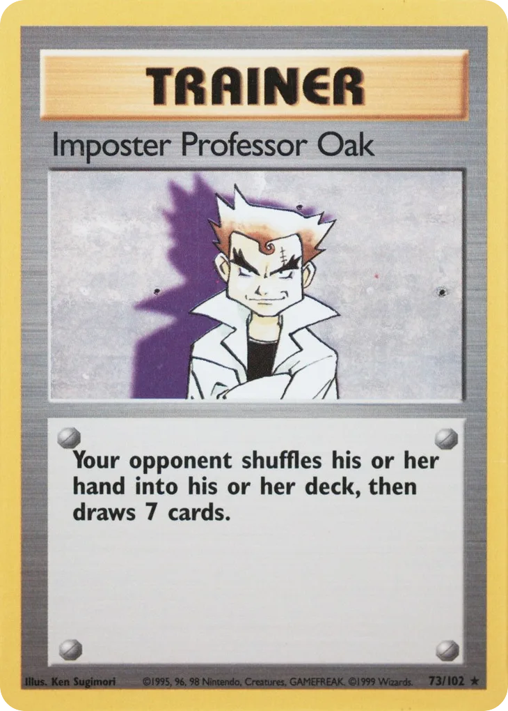 Impostor Professor Oak