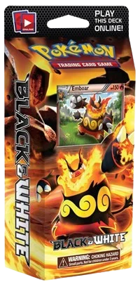 Black & White Theme Deck - "Red Frenzy"