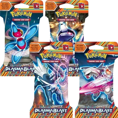 Plasma Blast Sleeved Booster Pack Art Bundle (Set of 4)