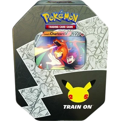 Pokemon Celebrations International Tin - Lance's Charizard V