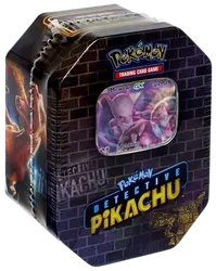 Detective Pikachu Tin - Mewtwo