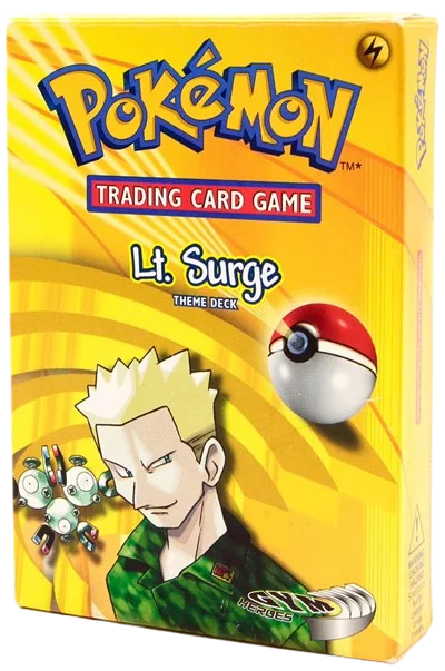 Gym Heroes Theme Deck - "Lt. Surge"