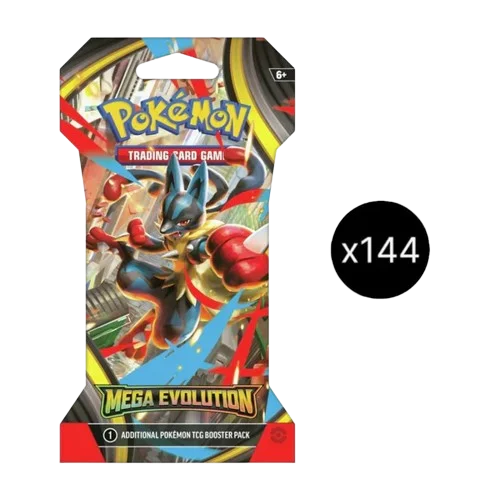 Mega Evolution Sleeved Booster Case