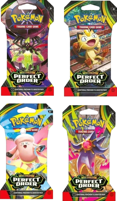 Perfect Order Sleeved Booster Pack Art Bundle (Set of 4)