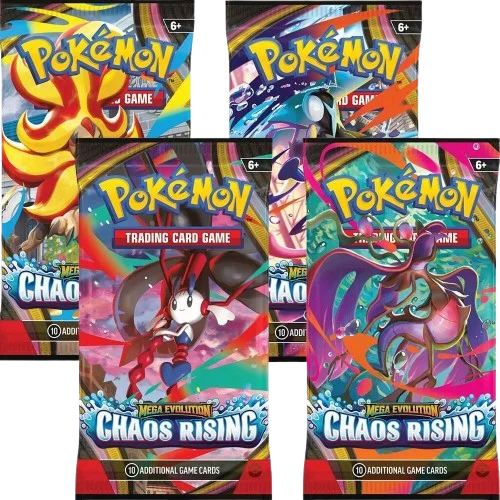 Chaos Rising Booster Pack Art Bundle (Set of 4)
