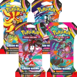 Chaos Rising Sleeved Booster Pack Art Bundle (Set of 4)
