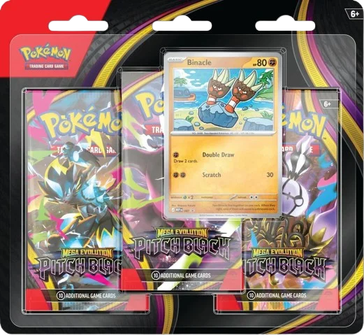 Pitch Black 3 Pack Blister (Binacle)