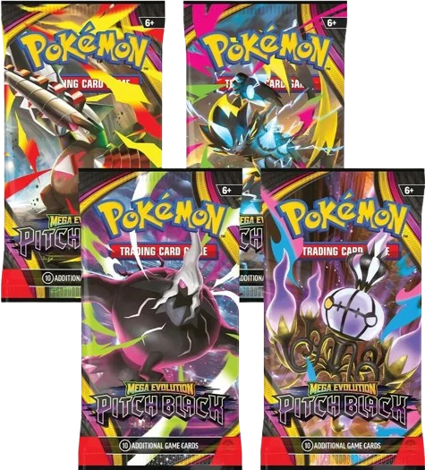 Pitch Black Booster Pack Art Bundle (Set of 4)