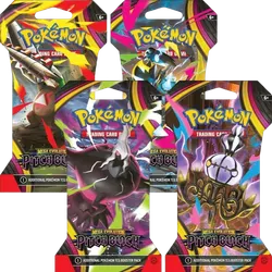 Pitch Black Sleeved Booster Pack Art Bundle (Set of 4)