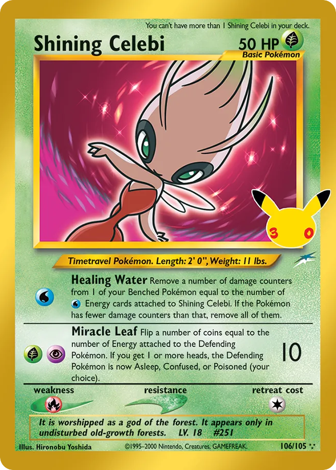 Shining Celebi