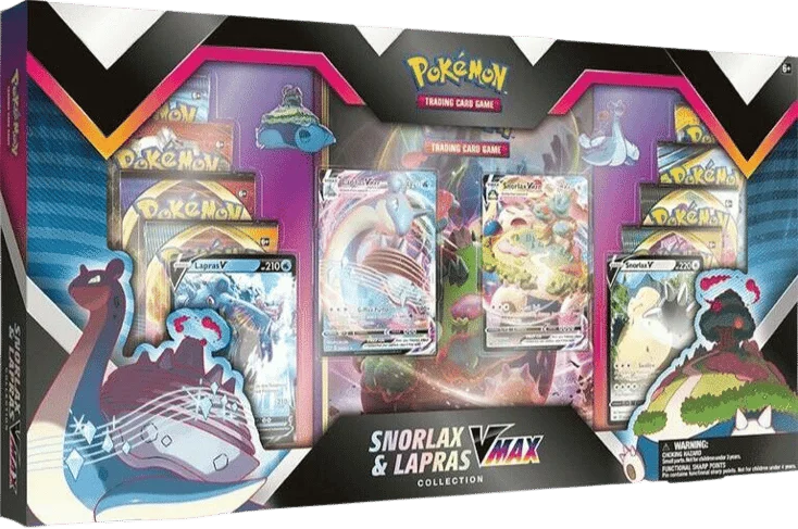 Snorlax & Lapras VMAX Collection