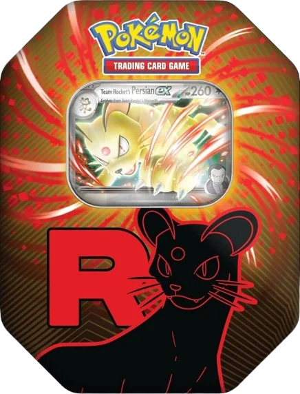 Team Rocket Tin [Team Rocket's Persian ex] (International Version)