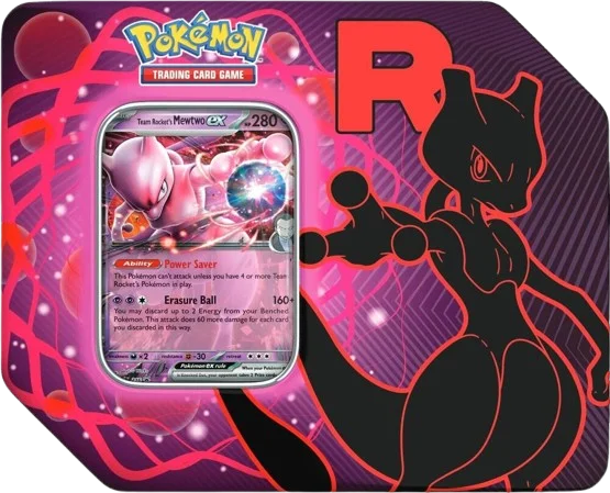 Team Rocket Tin (Team Rocket's Mewtwo ex)