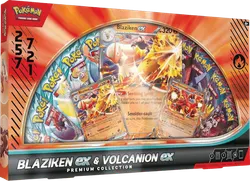 Blaziken ex & Volcanion ex Premium Collection