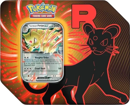 Team Rocket Tin (Team Rocket's Persian ex)