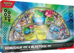 Venusaur ex & Blastoise ex Premium Collection