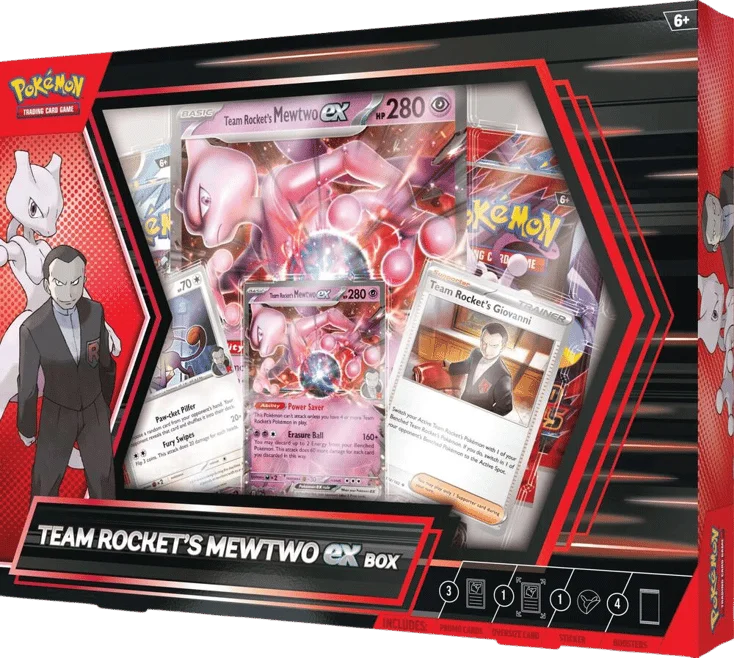 Team Rocket's Mewtwo ex Box