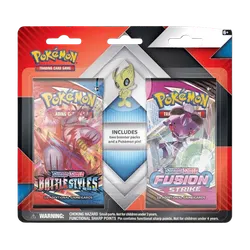 2 Booster Packs & Celebi Collector's Pin