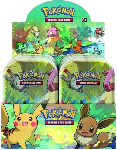 Kanto Friends Mini Tin Display