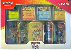 Costco Pokémon Scarlet & Violet 151 Mini Tin 5-pack (Magneton)
