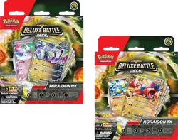 Deluxe Battle Deck: Miraidon ex/Koraidon ex (Set of 2)