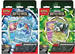 Deluxe Battle Deck: Quaquaval ex/Meowscarada ex (Set of 2)