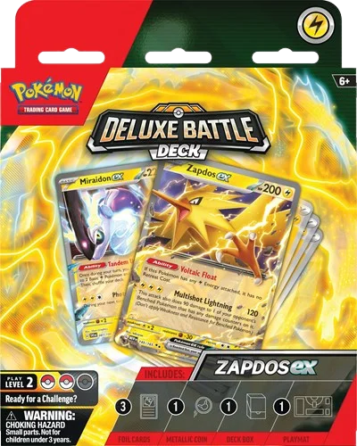 Deluxe Battle Deck (Zapdos ex)