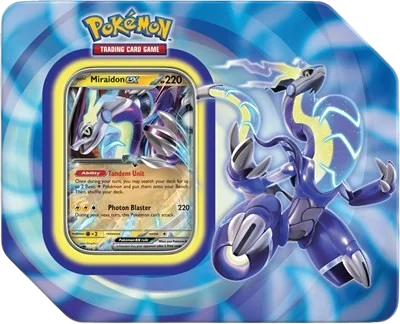 Paldea Legends Tin [Miraidon ex] (International Version)