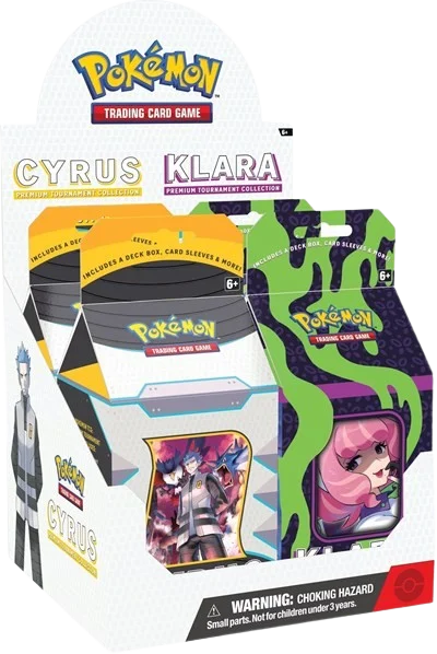 Cyrus/Klara Premium Tournament Collection Display