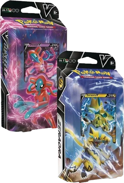 Deoxys V / Zeraora V Battle Decks (Set of 2)