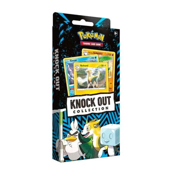 Knock Out Collection (Boltund, Eiscue, Galarian Sirfetch'd)