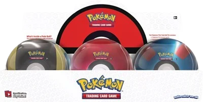 Poké Ball Tin Display (Q4 2021)