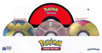 Poké Ball Tin Display (Q2 2022)