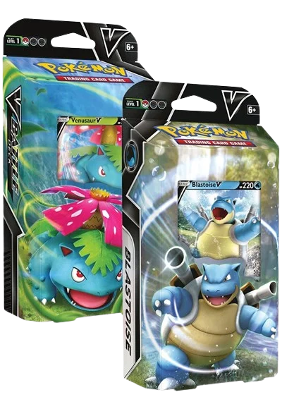 Blastoise V/Venusaur V Battle Decks (Set of 2)