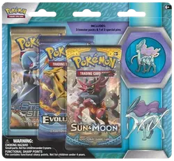 Legendary Beasts Collector Pin 3 Pack Blister (Suicune)