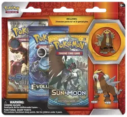 Legendary Beasts Collector Pin 3 Pack Blister (Entei)