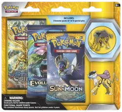 Legendary Beasts Collector Pin 3 Pack Blister (Raikou)