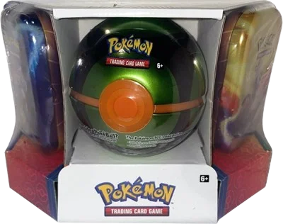 Pokémon - Poké Ball Tin + 2 Kanto Power Mini Tins - Dusk Ball