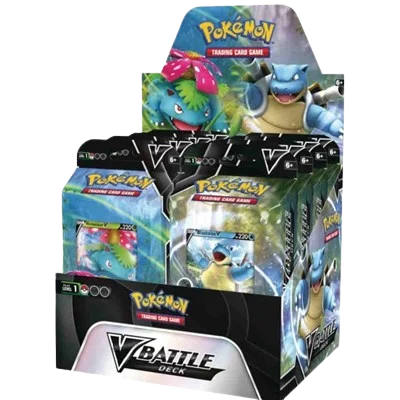 V Battle Deck Display (Venusaur V/Blastoise V)