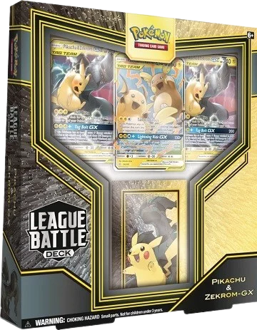 League Battle Decks (Pikachu & Zekrom GX)