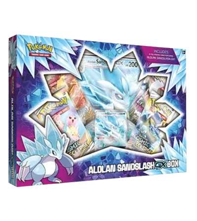 Alolan Sandslash GX Box