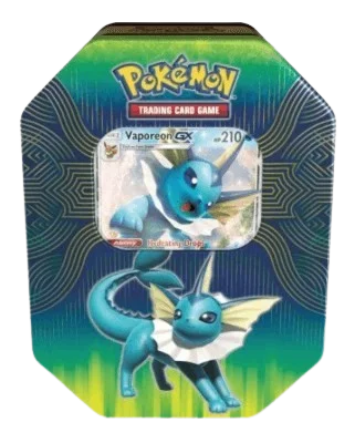 Elemental Power Tin (Vaporeon GX)