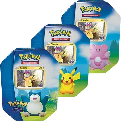 Pokemon GO Tin (Set of 3)
