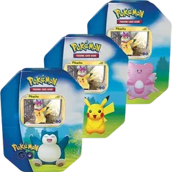Pokemon GO Tin (Set of 3)