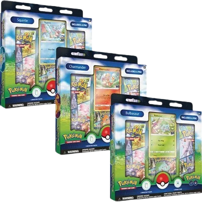 Pokemon GO Pin Collection (Set of 3)