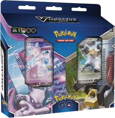 Pokemon GO V Battle Deck Bundle - Mewtwo V/Melmetal V