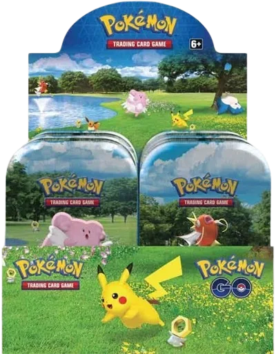 Pokemon GO Mini Tin Display