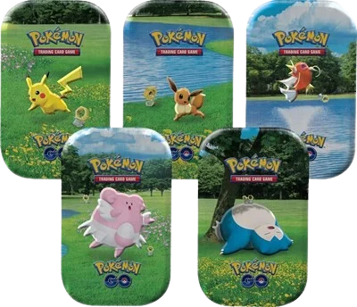 Pokemon GO Mini Tin (Set of 5)
