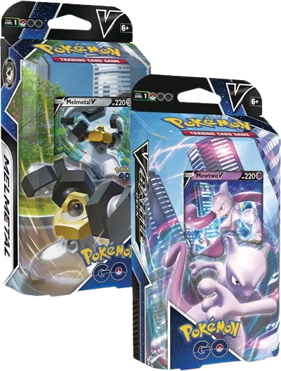 Pokemon GO Melmetal V/Mewtwo V Battle Decks (Set of 2)